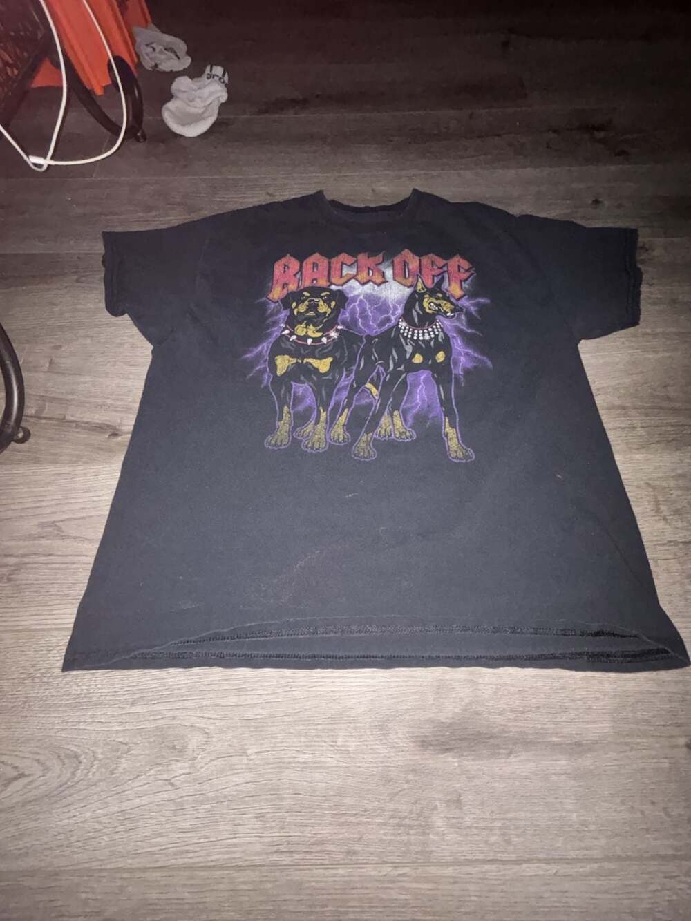 DOM "Back Off" Rottweiler and Doberman Graphic T-Shirt